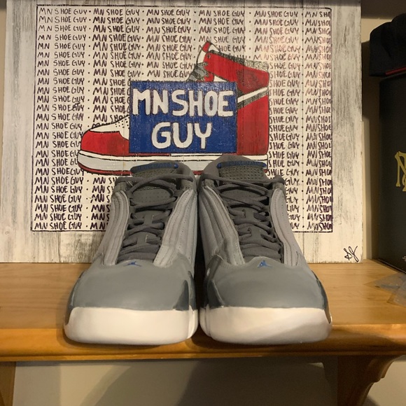 Jordan 14 Retro “Wolf Grey” men’s size 11 - Picture 5 of 7